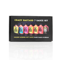 Hot Sauce Pack Black 7x100ml