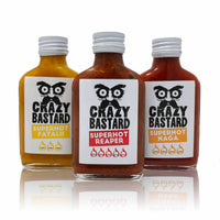 Superhot Sauce Pack White 3x100ml