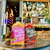 Carolina Reaper Rum & Peach Hot sauce