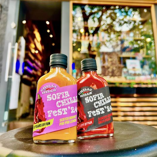 Carolina Reaper Rum & Peach Hot sauce