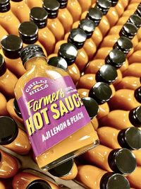 Farmers hot sauce Aji lemon & Peach